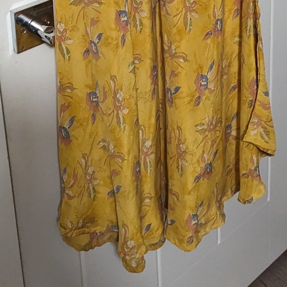 Alchemy Fashions Sari Silk Spaghetti Strap Summer Dress - Picture 4 of 4